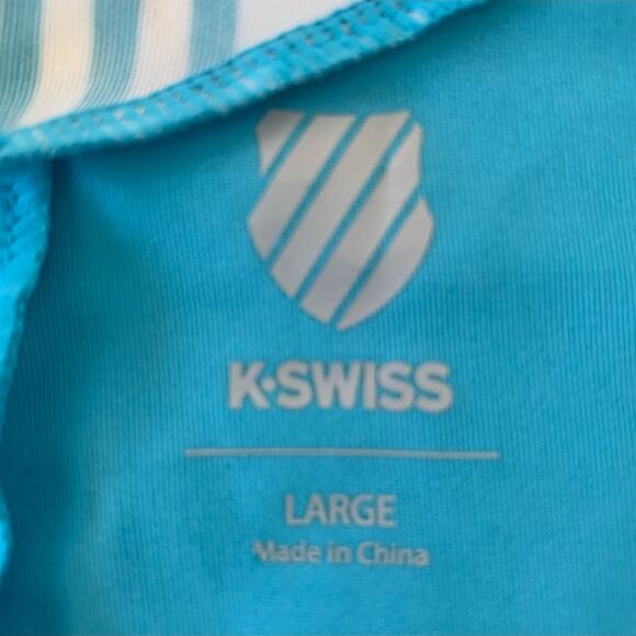 K-Swiss Running Shorts Sz M Women's Athletic Bottoms Lightweight Brand Turquoise - Picture 4 of 9